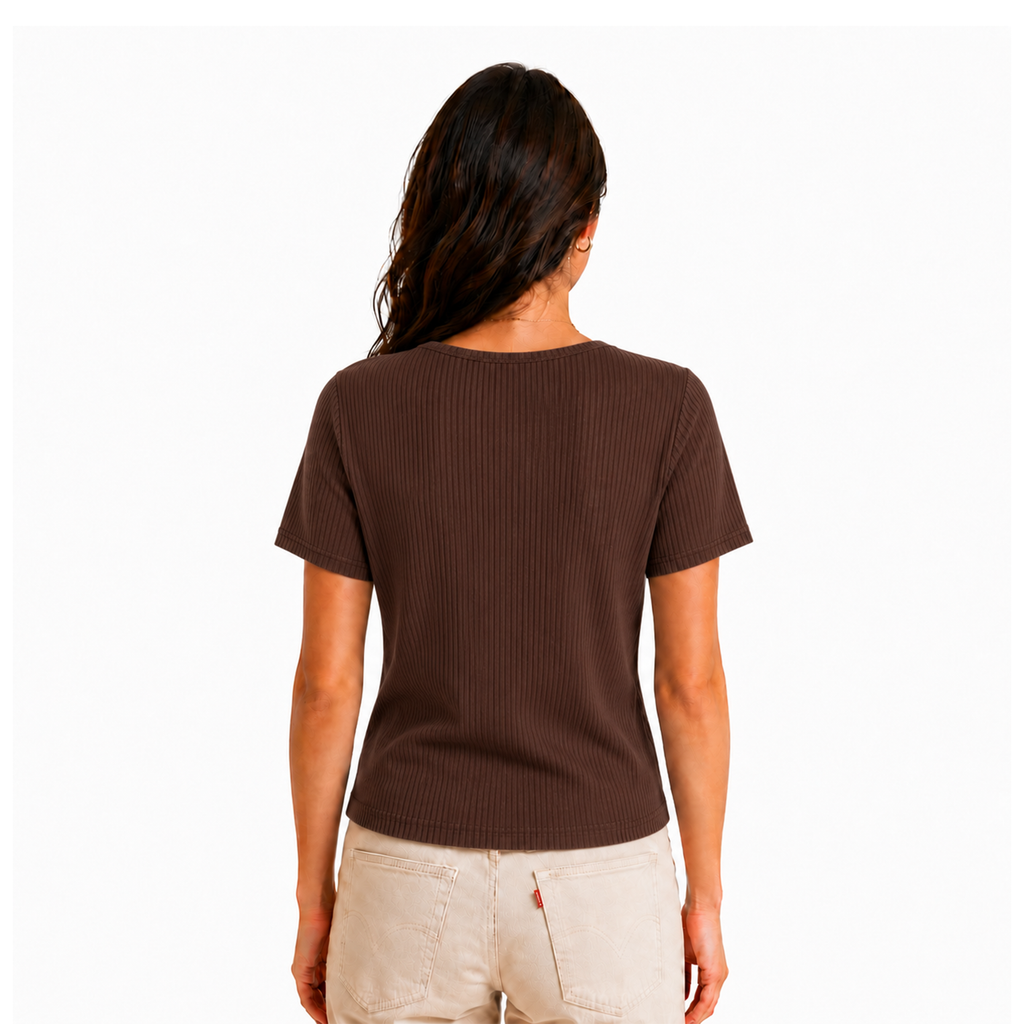 Plain Brown Tee
