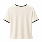 round neck knot tee