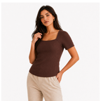 Plain Brown Tee