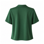 green formal shirt
