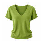 green plain shirt