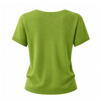 green plain shirt